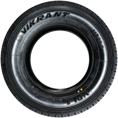 45891 Vikrant by JK Tyre® VDL1 Drive-Closed Shoulder; 11 R22.5; 16 ply