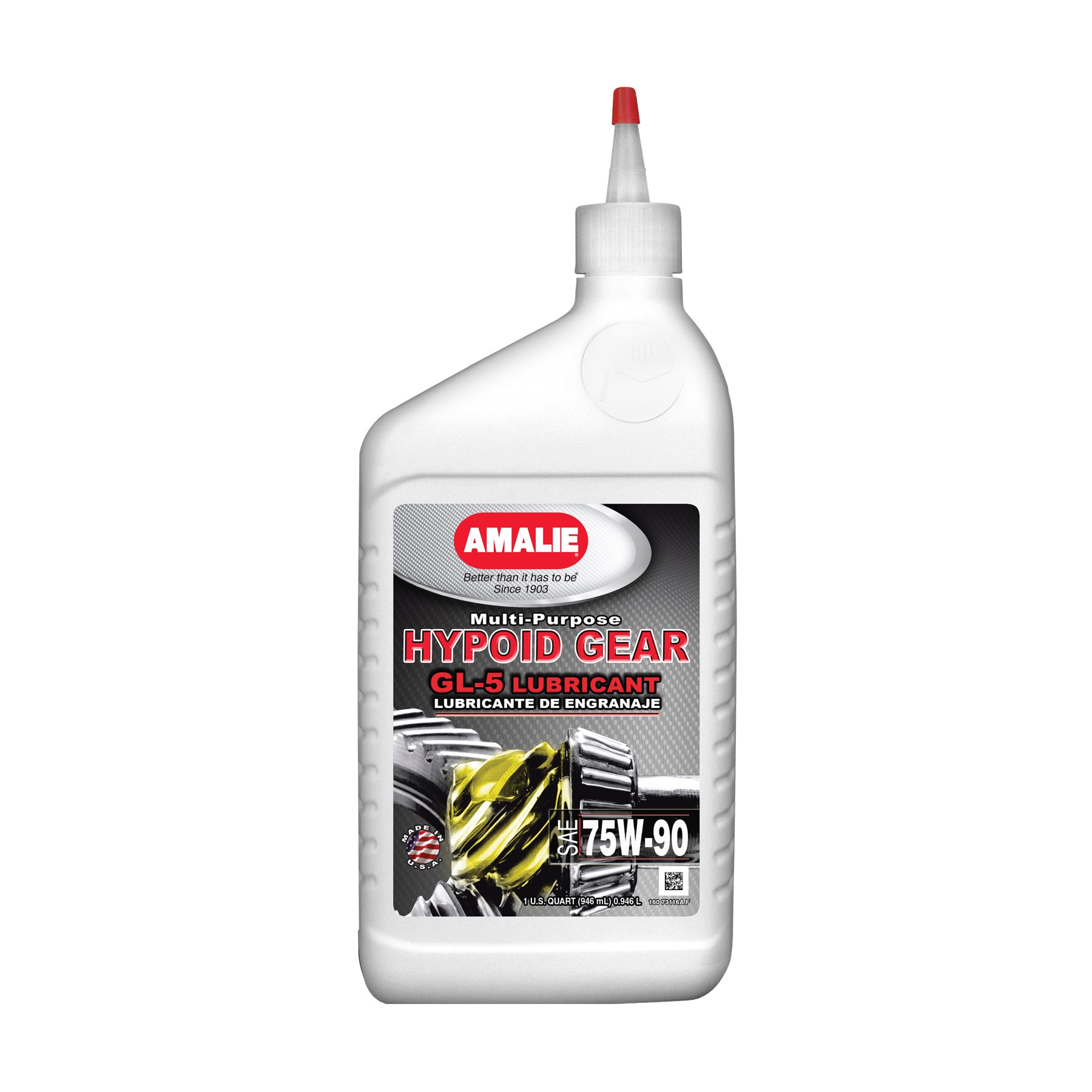 45914 Hypoid Gear Lube MP SAE 75W-90, API GL-5, MT-1 (1 QUART) – Steel ...